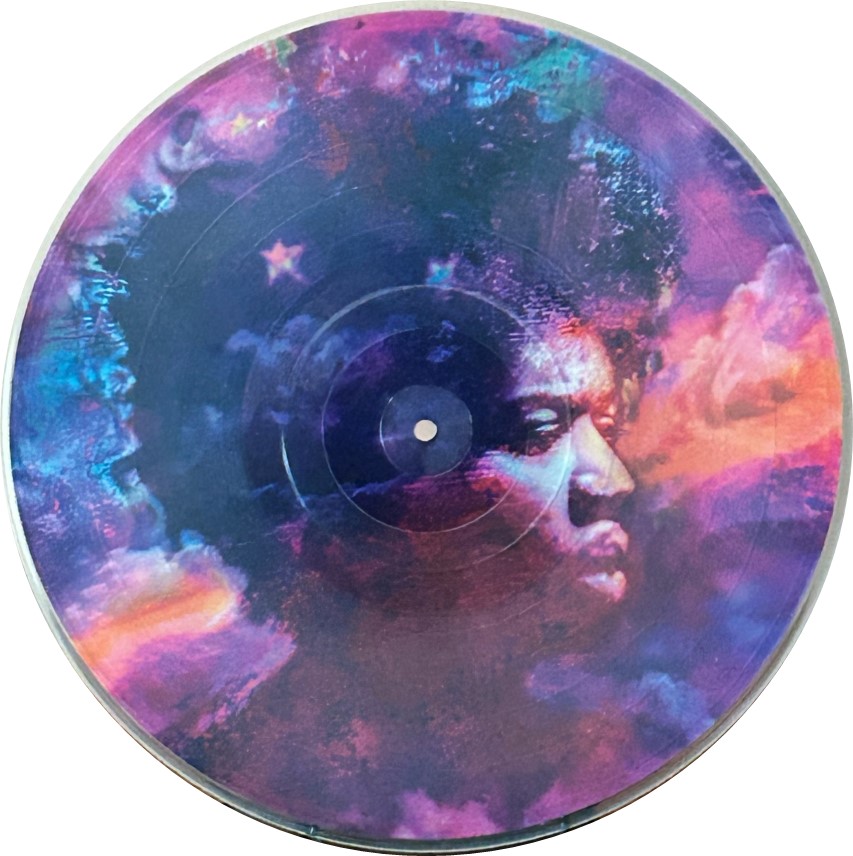 Jimi Hendrix – In the Storm picture disc is a rare collector’s gem, showcasing the legendary guitarist at his most electrifying. Pressed with vibrant, eye-catching artwork directly on the vinyl, it brings Hendrix’s dynamic performances and fiery improvisations to life in both sound and visuals. This disc features unreleased studio recordings and jams, offering fans a rare glimpse into Hendrix’s creative genius and raw energy. A must-have for collectors, it’s a striking way to experience one of rock’s most iconic figures.
